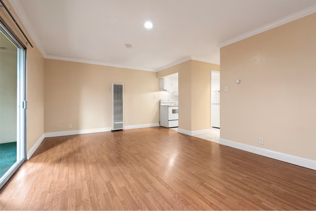 Large Studio Close to Everything - Private Patio floor plan